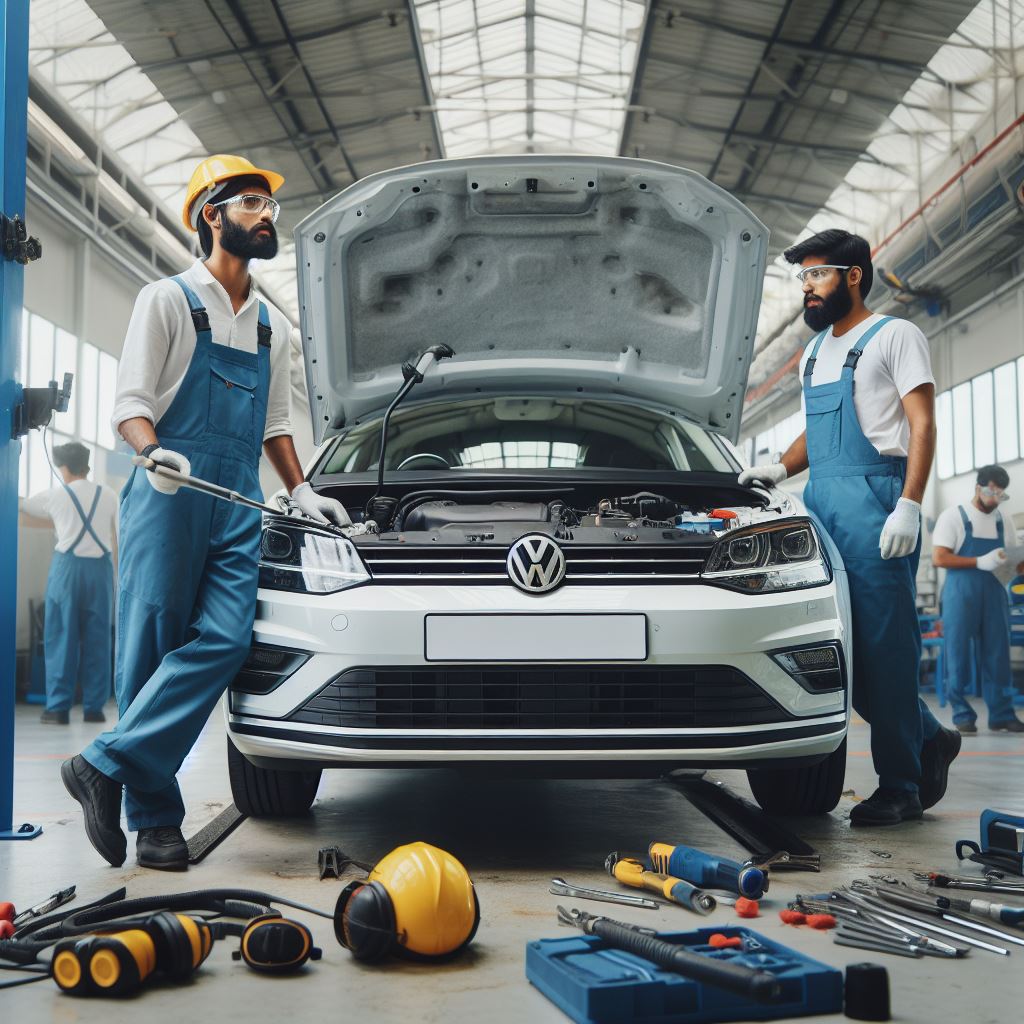 Обслуживание автомобилей Volkswagen изображение